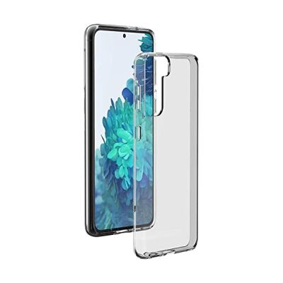 Bigben Coque pour Samsung Galaxy S21+ 5G Silisoft Souple Transparente