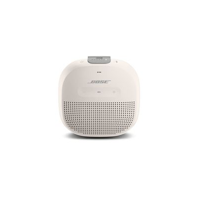 image Bose Enceinte Bluetooth SoundLink Micro : Petite Enceinte Portable Ã‰Tanche avec Microphone, Blanc