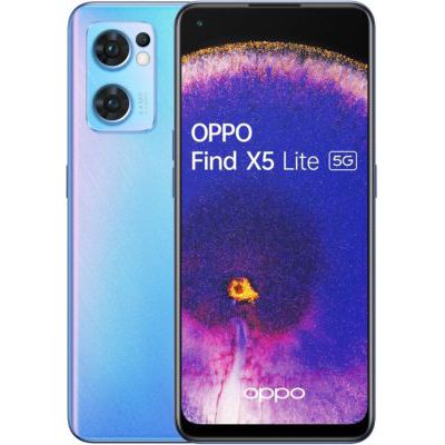image Smartphone Oppo Find X5 Lite Bleu 5G