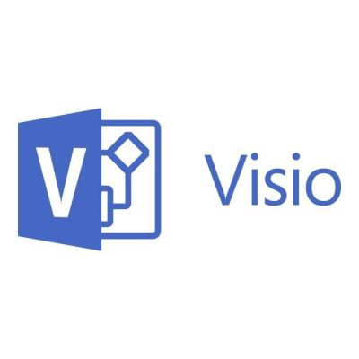 image MICROSOFT Visio Professionel 2019 - Box Pack - 1 PC - Medialess - Création - Français - Licence Medialess - PC