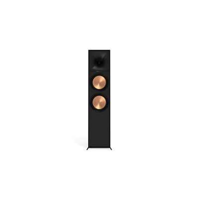 image Klipsch R-800F Black (Unité) - Haut-Parleur de Sol pour stéréo Frontal Home Cinema 150 W/600 W