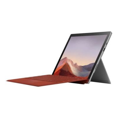 image Microsoft Surface Pro 7 12,3" (Intel Core i3, 4 Go de RAM, 128 Go de SSD) Platine, Windows 10 Pro