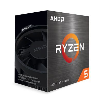 image AMD Ryzen 5 5500 avec ventilateur Wraith Stealth - (socket AM4/6 Cœurs- 12 threads /frequence min 3,6GHZ - frequence boost 4,2GHz/19MB/65W) - 100-100000457BOX