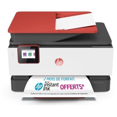 HP OfficeJet Pro 9016 Corail Imprimante Tout-en-un (Jet d'encre, Couleurs, Wi-Fi, Jusqu'à 22 ppm, Recto-Verso, A4) - Instant Ink - Economisez jusqu'à 70% sur le prix de l'encre