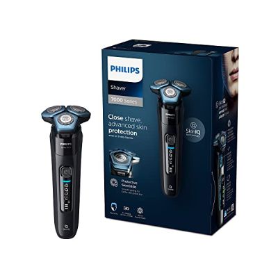 image Philips Shaver Series 7000, Rasoir Électrique Humide et Sec avec SkinIQ Technologie (Modèle S7783/35)