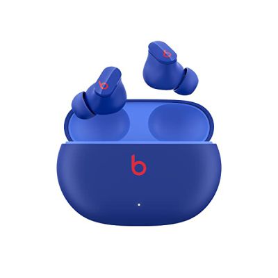 image Beats Studio Buds – Écouteurs Totalement sans Fil avec réduction du Bruit – écouteurs résistants à la Transpiration, compatibles avec Les appareils Apple et Android, Micro intégré – Bleu océan