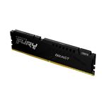 image produit Kingston FURY Beast Noir DDR5 32Go 5600MT/s CL40 DIMM Mémoire pour PC de Gamer Module Simple Intel XMP - KF556C40BB-32