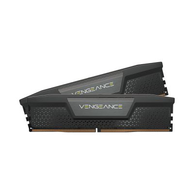 image Corsair Vengeance DDR5 64GB (2 x 32 GB) DDR5 5200MHz C40 (Optimisé pour Les Cartes Mères DDR5 Intel, XMP 3.0 Personnalisables, Faites Tout et Faites-Le Plus Vite, Format Compact) Noir