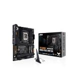 image produit ASUS TUF GAMING B660-PLUS WIFI D4 – Carte mère Intel B660 LGA 1700 ATX (PCIe 5.0, 3 x PCIe 4.0 M.2, 10+1 DrMOS, Intel 2.5Gb Ethernet, DisplayPort, HDMI, USB 3.2 Gen 2 Type-C, Aura Sync RGB)