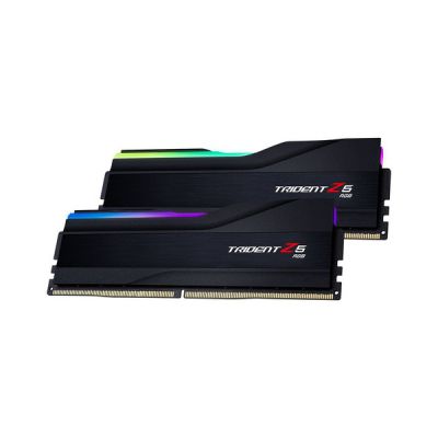 image DDR5 G.Skill Trident Z RGB Noir - 32 Go (2 x 16 Go) 6000 MHz - CAS 40