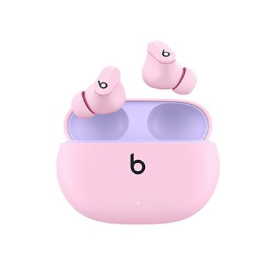 image Beats Studio Buds – True Wireless Noise Cancelling Earbuds – IPX4 Rating, Sweat Resistant Earphones, Compatible with Apple & Android, Class 1 Bluetooth, Built-in Microphone – Sunset Pink
