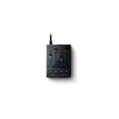 image Razer Mixeur Audio (Mixeur Audio analogique, Interface à 4 canaux avec Boutons de contrôle du Volume, Entrée XLR avec préampli, Plug and Play) RZ19-03860100-R3M1
