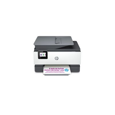 image HP OfficeJet Pro 9010e Imprimante tout-en-un Jet d'encre couleur - 6 mois d’Instant ink inclus avec HP+ (A4 Copie Scan recto verso Chargeur de documents Recto verso Bac grande capacité 250 feuilles)