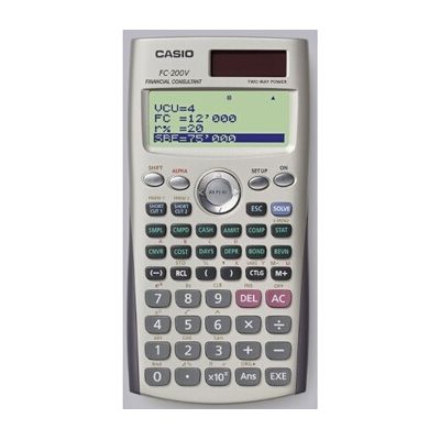 image Casio Calculatrice financière Casio FC 200V2