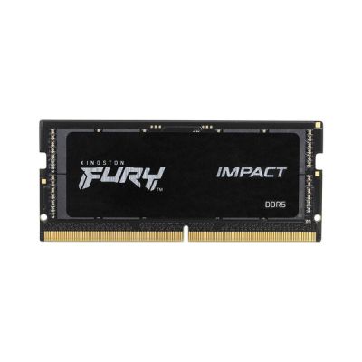 image Kingston FURY Impact 32Go 4800MT,s DDR5 CL38 SODIMM Mémoire d’ordinateur Portable de Gamer Module Simple - KF548S38IB-32