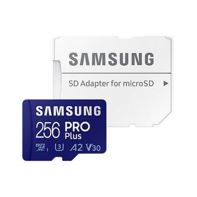 image Samsung 256GB PRO Plus MicroSDXC 120MB/s +Adapter