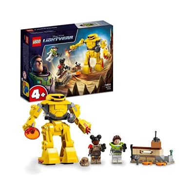 image Lego 76830 Disney et Pixar's Lightyear Zyclops Chase, Jouet de Construction de Robot Spatial pour Enfants de 4 Ans et Plus avec Figurine Mech et Figurine Buzz