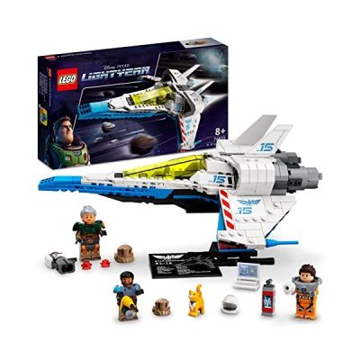 image LEGO 76832 Buzz l'Éclair de Disney et Pixar Le Vaisseau Spatial XL-15: Jouet de Construction avec 3 Minifigurines, Cadeau pour Enfants, Garçons et Filles Dès 8 Ans et Plus