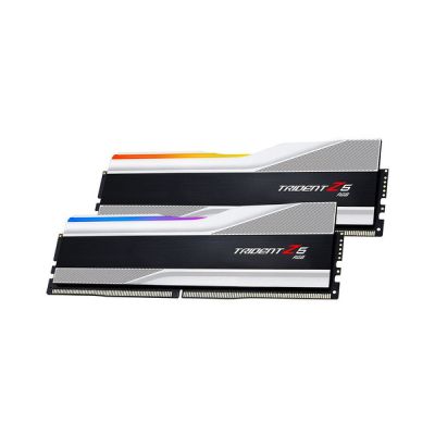 image G.SKILL Trident Z5 RGB DDR5 32GB 2x16GB 5600MHz CL30 1.25V XMP 3.0 sidabrinis
