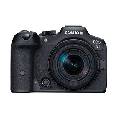 Appareil photo hybride Canon EOS R7 + RF-S 18-150mm f/3.5-6.3 IS STM + Bague EF-EF-S > boitier EOS R