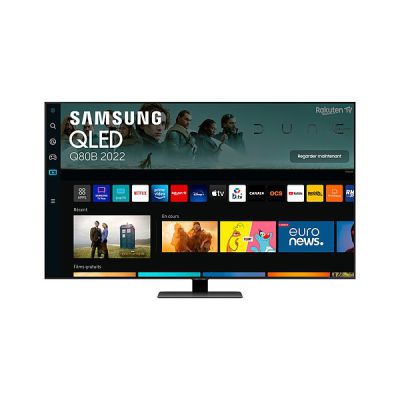 image SAMSUNG QE55Q80B - TV QLED 4K UHD - 55'' (140 cm) - Smart TV - Dalle 100Hz - HDMI 2.1 - Dolby Atmos
