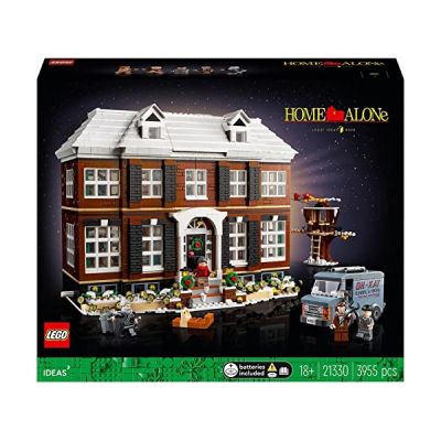 image LEGO 21330 Ideas Maman, J'ai Raté L'Avion ! Set pour Adultes, Maquette Maison Kevin McCallister a Construire avec 5 Figurines