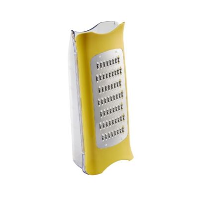 Moulinex K0870414 Fresh Kitchen Râpe Manuelle à Réservoir Acier Jaune