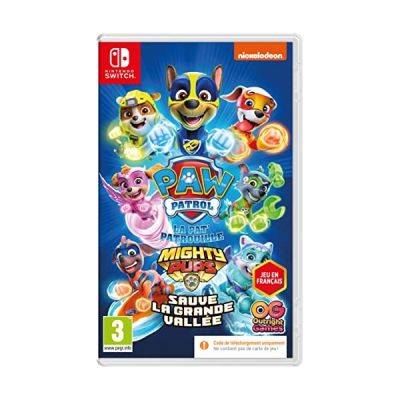 PAW PATROL LA PAT’ PATROUILLE LA SUPER PATROUILLE SAUVE LA GRANDE VALLÉE CODE IN THE BOX (SWITCH)