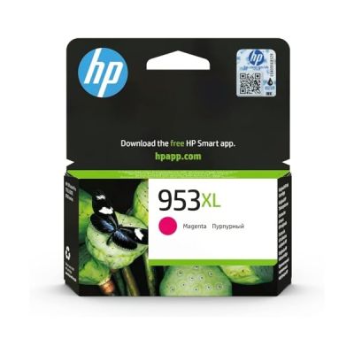 image HP 953XL Cartouche d'Encre Magenta Grande Capacité Authentique, pour HP OfficeJet Pro 8710/8715/8720 (F6U17AE)