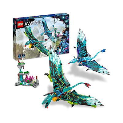 image LEGO Avatar Le Premier Vol en Banshee de Jake et Neytiri - Jeu de Construction pour Enfants 2 Figurines Banshees à Collectionner - Jouet Aventure inspiré du Film - Idée Cadeau dès 9 Ans 75572