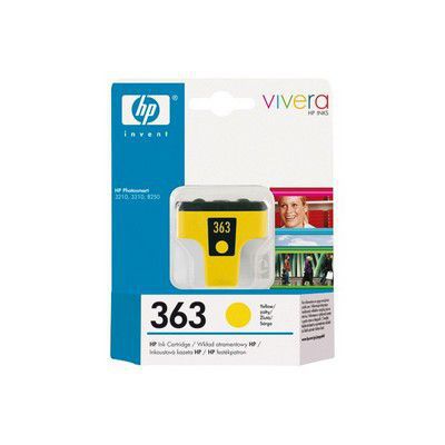 image HP 363 cartouche d'encre jaune authentique pour HP Photosmart C5190/C6180/C6270/C7280 (C8773EE)