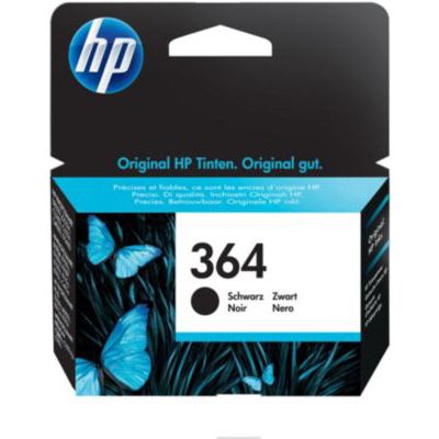 image HP 364 cartouche d'encre noire authentique pour HP DeskJet 3070A et HP Photosmart 5525/6525 (CB316EE)
