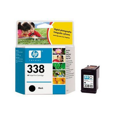 image HP 338 Cartouche d'Encre Noir Authentique, pour HP Photosmart 2570/C3170 et HP PSC 1510/1600 (C8765EE)
