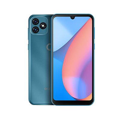 image OSCAL C20 (2021) Smartphone Pas Cher, Android 11 Téléphone Portable (32Go ROM/SD-128Go Quad-Core, Ecran Waterdrop 6.1" HD+, 3380mAh, Dual SIM,3G, Face-ID,WiFi, Bleu