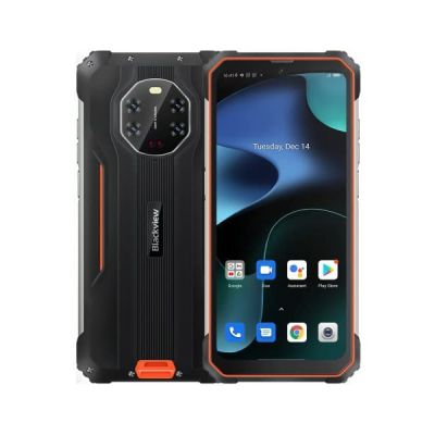 image Smartphone Robuste Blackview BV8800 8+128Go 16MP+50MP MediaTek Helio G96 6.58 Pouces 90Hz 8380mAh Android 11 - Orange