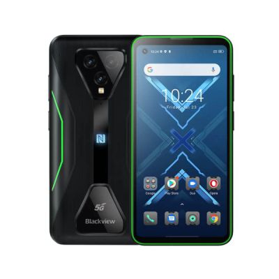 image Smartphone Double 5G Blackview BL5000 6.36'' 8Go + 128Go Android 11 - 30W Charge Rapide Jeu de téléphone portable 4980mAh - Vert