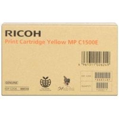Ricoh Type MP C1500E Cartouche d'impression 1 x jaune 3000 pages
