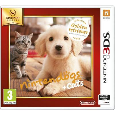 image Jeu Nintendogs + cats Golden Retriever & ses nouveaux amis - Nintendo Selects sur Nintendo 3DS