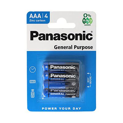 Panasonic Micro Batterie R03BE / 4BP Plus.