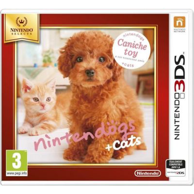 image Nintendogs + Cats Caniche Jeux Selects 3DS