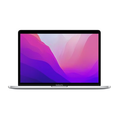 image Apple 2022 MacBook Pro avec Puce M2 : écran Retina de 13 Pouces, 8GB de RAM, 256 Go ​​​​​​​de Stockage ​​​​​​​SSD ; Argent ​​​​​​​