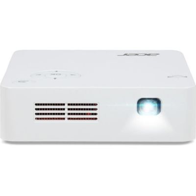 image Acer C202I Vidéo-Projecteur 300 Ansi Lumens Dlp Wvga (854X480) Vidéoprojecteur Portable Blanc - Vidéo-Projecteurs (300 Ansi Lumens, Dlp, Wvga (854X480), 5000.1, 16.9, 0,7 - 2,9 M)