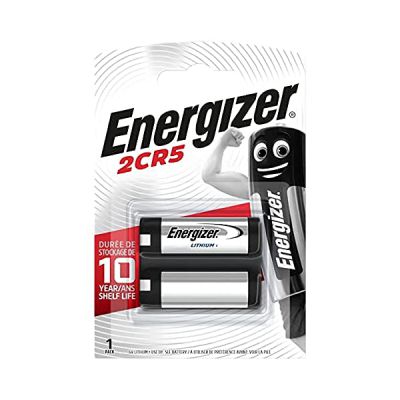 image Energizer - 628287 - Pile Lithium Photo 2CR5 - 6 V Orange