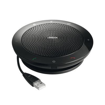 image Jabra Speak 510 Speaker Phone - Unified Communications Certified Portable Conference Speaker with USB – Connect with Laptops, Smartphones and Tablets