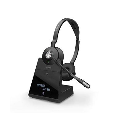 image GN AUDIO Casque Jabra Engage 65 Stereo - Sans fil - Design Sur tête - Stéréo - Portée 15000 cm - DECT - 40 Hz/16 kHz - Electret