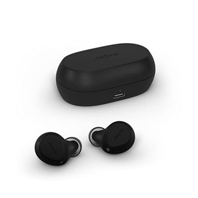 image Jabra Elite 7 Active Écouteurs Bluetooth Intra-Auriculaires Sport True Wireless avec Jabra ShakeGrip pour un Maintien Optimal en Mouvement et suppression active du bruit réglable - Noir