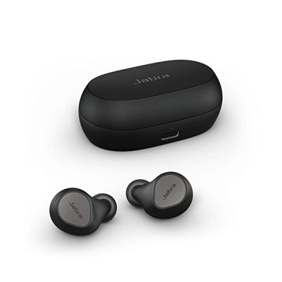 image Jabra Elite 7 Pro Écouteurs Bluetooth intra auriculaires - réduction de bruit active réglable True Wireless - Design compact - Jabra MultiSensor Voice pour des appels clairs - Noir titane