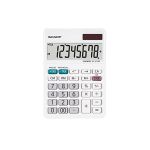 image produit Sharp Calculatrice de bureau LCD Blanc