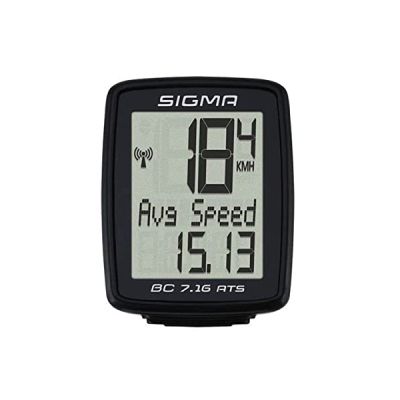 image SIGMA SPORT BC 7.16 ATS - Compteur de vélo sans fil, 7 fonctions