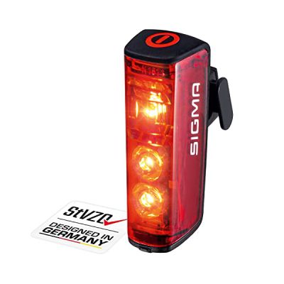 image BLAZE - Éclairage LED pour vélo - Phares arrière avec feu stop rechargeable